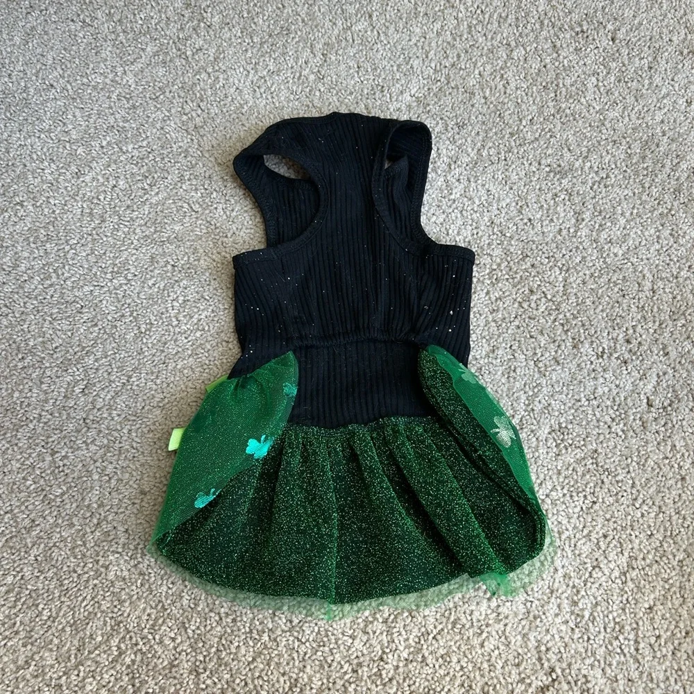 Cute St. Patrick’s Day dog dress